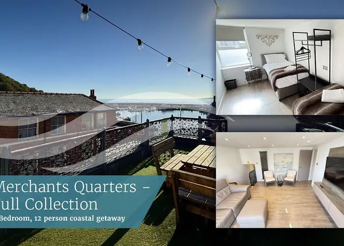 Merchants Quarters - Full Collection - Three In One - With Harbour And Sea Views - Free Roof Terrace With Sea And Harbour View And Location To Beaches Amenities Restaurants And Harbour *